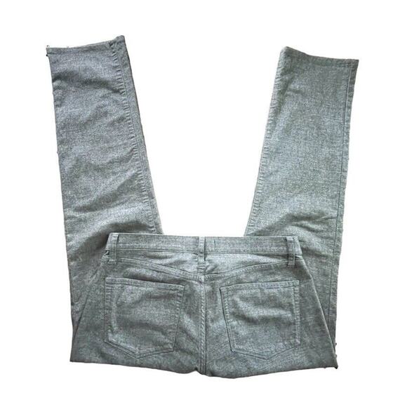 J Brand Designer Spandex Blend Denim-Like Pants Dark Gray Size 33x31 Men NEW - Picture 1 of 9